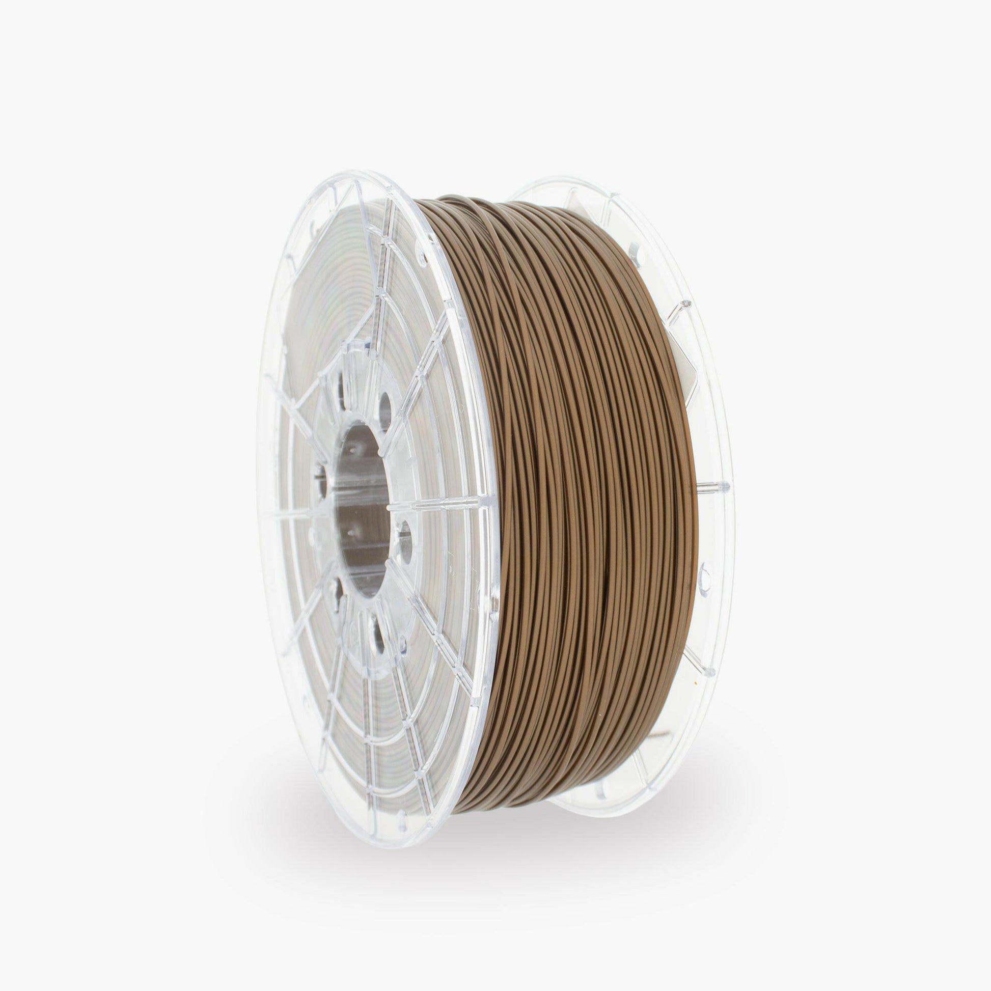 Bronze PETG 3D Printer Filament with a diameter of 1.75mm on a 1KG Spool.