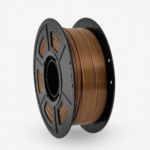 Bronze PETG 3D Printer Filament with a diameter of 1.75mm on a 1KG Spool.