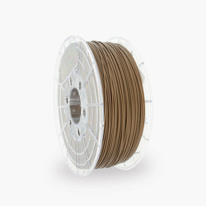 Bronze PLA 3D Printer Filament with a diameter of 1.75mm on a 1KG Spool.