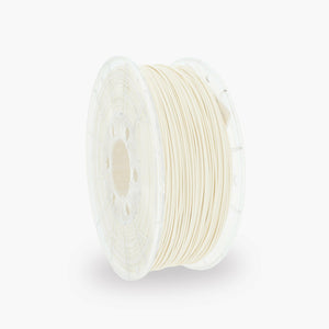 Cream PLA 3D Printer Filament with a diameter of 1.75mm on a 1KG Spool.