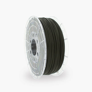 Grey Olive PLA 3D Printer Filament with a diameter of 1.75mm on a 1KG Spool