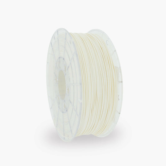 Pure White PLA 3D Printer Filament with a diameter of 1.75mm on a 1KG Spool.