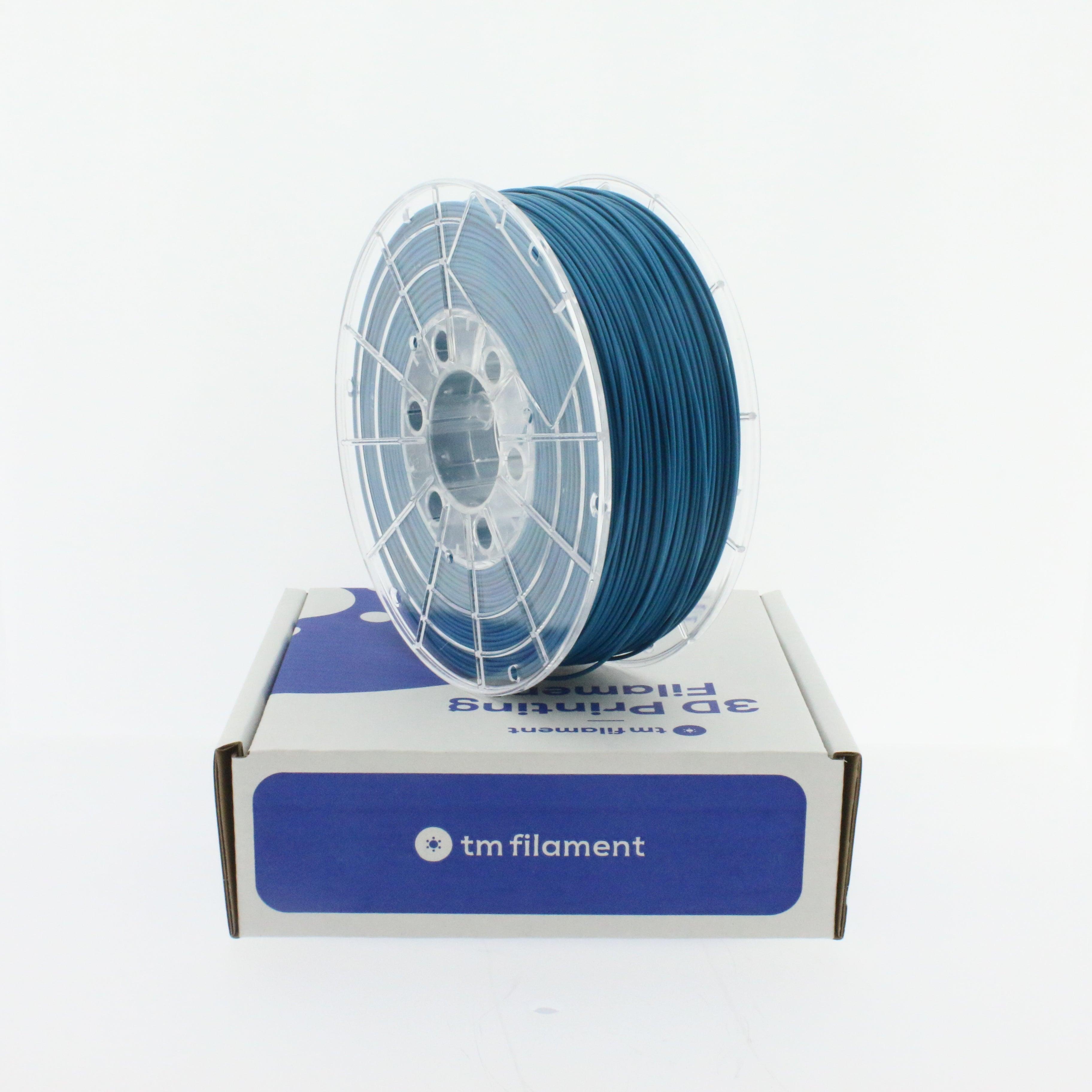 TMPremium-PLA MATT BLUE 1.75mm/2.85mm 1KG - Tm3dFilament